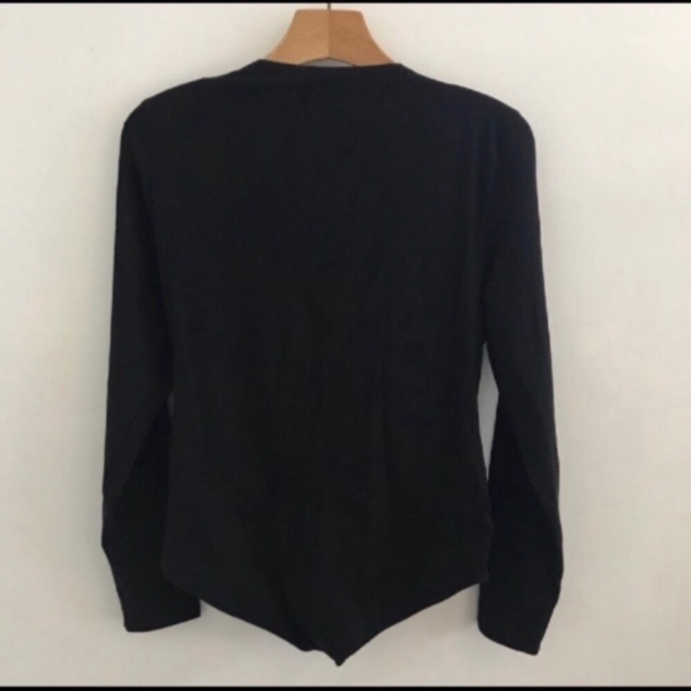 J.Crew Ruffle Front Bodysuit
Color black - Picture 4 of 5